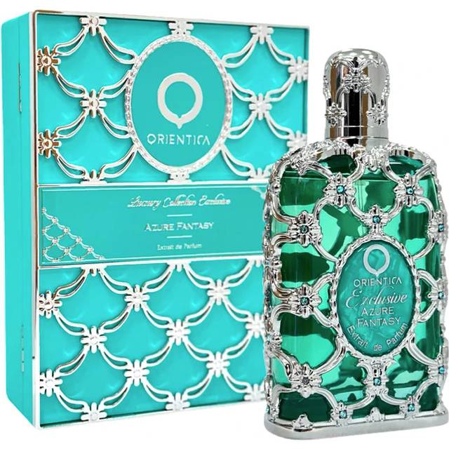 Orientica Azure Fantasy Extrait de Parfum with Notes of Bergamot  Jasmine & Ambergris  Luxurious & Refreshing Woody Floral Fragrance for Men & Women