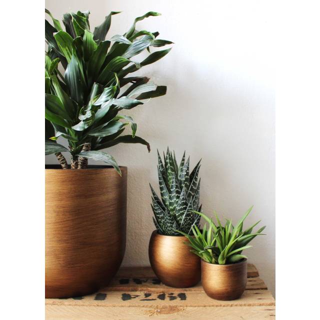 Capi Lux Retro - Planter Ball Gold (⌀24 ↕21)