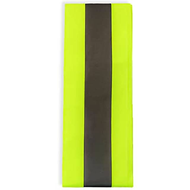"Lakesstory Iron-On Reflective Clothing Tape Fluorescent Tape Yellow 2"""