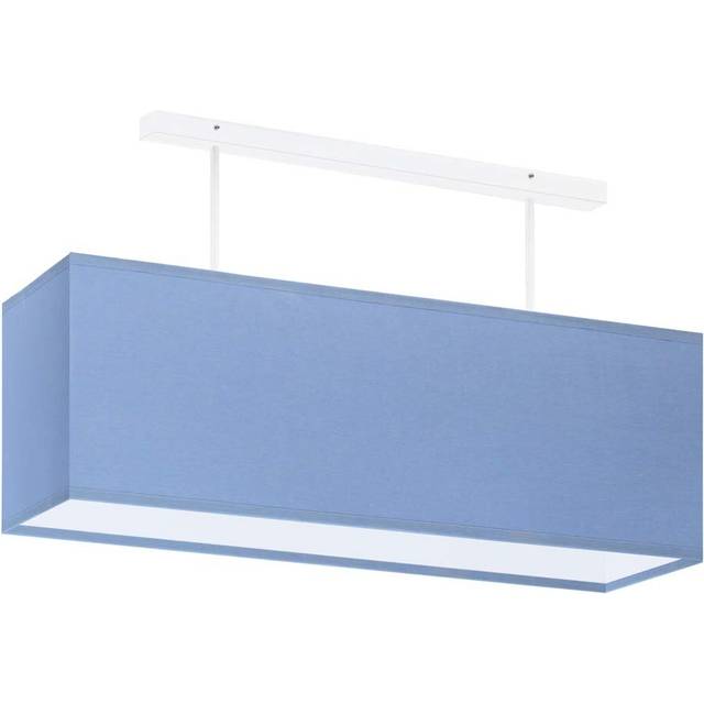 Decoda 2 - Light Kitchen Island Linear Pendant - Bue (46cm H X 75cm W X 75cm D)