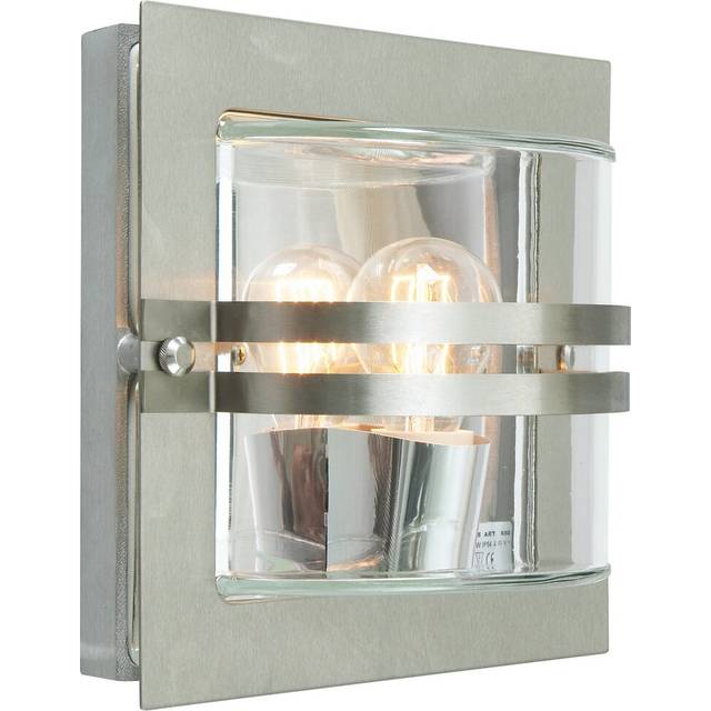 Parrott 1 Light Outdoor Flush Mount - Frosted (24.5cm H X 24.5cm W X 12cm D)