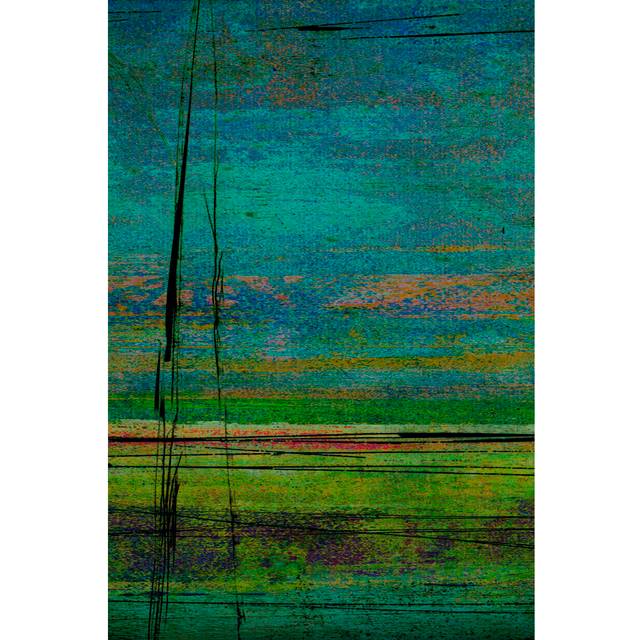 Sea Floor I - Wrapped Canvas Painting (30cm H x 20cm W)