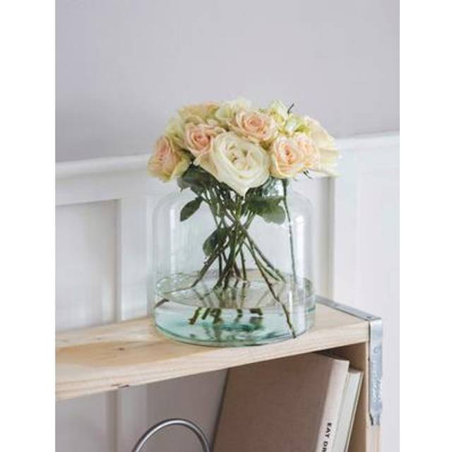 Broadwell Recycled Glass Vase X-Large - Neutral