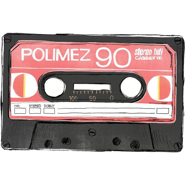 Mix Tape V by - Wrapped Canvas (30.48 cm H x 45.72 cm W)