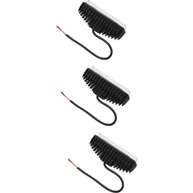 4 Inch 30W Blue Line LED Forklift Truck Car Warning Lamp Bar Warehouse Danger Area Light,10-80V (3Pcs)