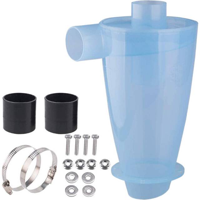 Dust Cyclone Collector Transparent Compound Supercharger High Efficiency Dust Cyclone Vacuum Cleaner Filter Collector