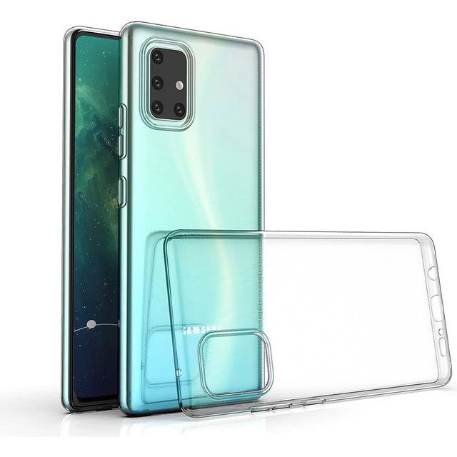 Samsung Galaxy A71 4G Skal Clear 2mm Mjukplast Transparant