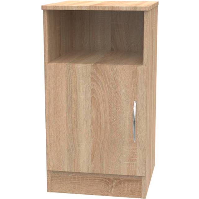 Avon Fully Assembled Avon 1 Door Cabinet Bardolino (Light Oak) - Brown (69.5cm H X 39.5cm W X 41.5cm D)