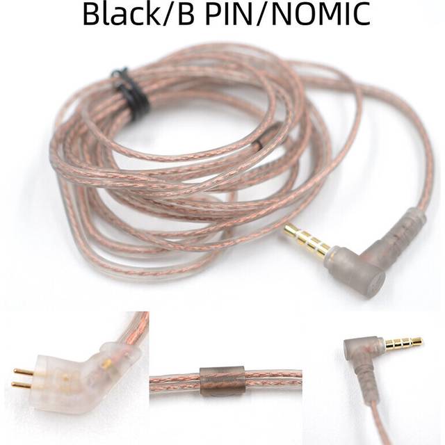 (a-B PIN Coffee No Mic) KZ EDCX HIFI Wired Earphones In-Ear Monitor Sport Headphones Bass Music Earbuds Noise Cancelling Gaming Headset EDX ZS10 PRO Z