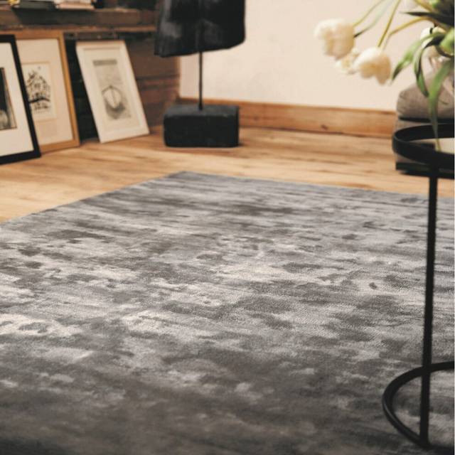 Karma Fossil Plain Rug by Rug Guru  - 80cm X 150cm