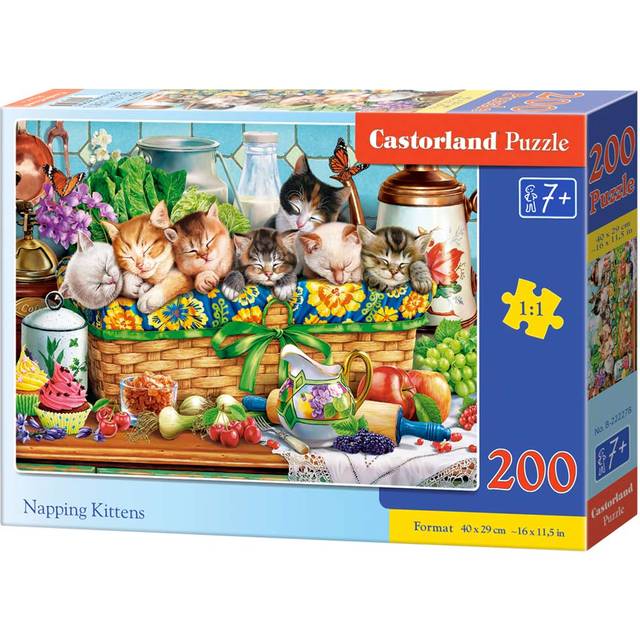 Castorland Castorland Puslespil Sovende Killinger 200 Brikker Børnepuslespil