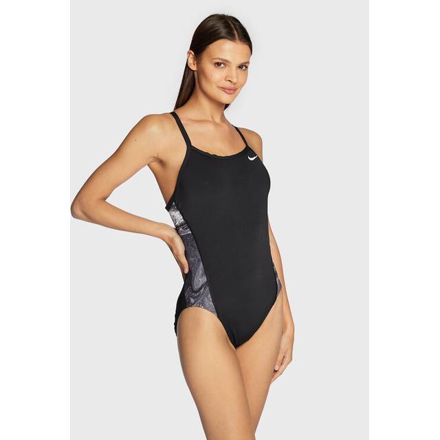SWIM One-piece RACERBACK Swimsuit with Patterned Side Detail size 46 (46)