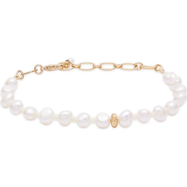 Anni Lu Stellar Pearly Armbånd kt. Guldbelagt Messing 202-10-11 Dame Brass