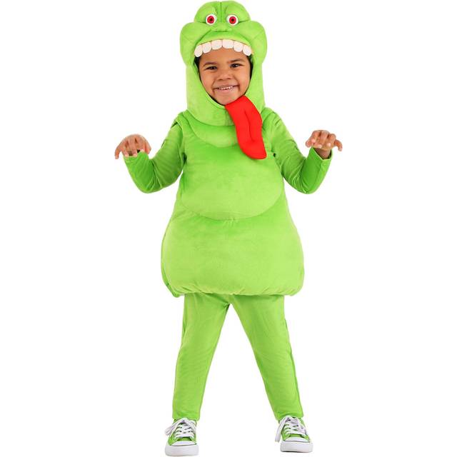 Ghostbusters Slimer Costume For Kids | Slimer Costumes - Green&#47;Red&#47;White (2T)
