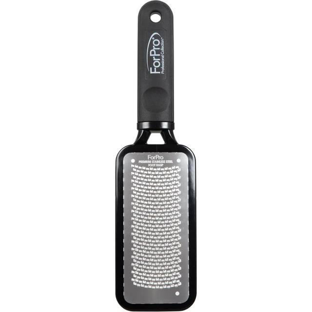 ForPro Professional Collection Premium Stainless Steel Foot Rasp  Colossal Foot File & Callus Remover  Instantly Removes Calluses & Smooths Cracked He
