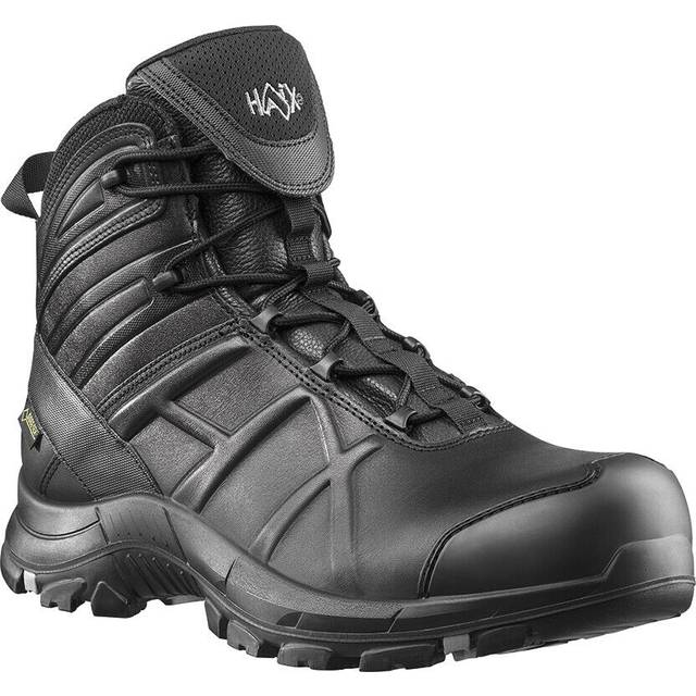 Haix Black Eagle 50 Gore-Tex Waterproof Safety Boots Men's | Slip On Shoes  | Black  | UK Size 8