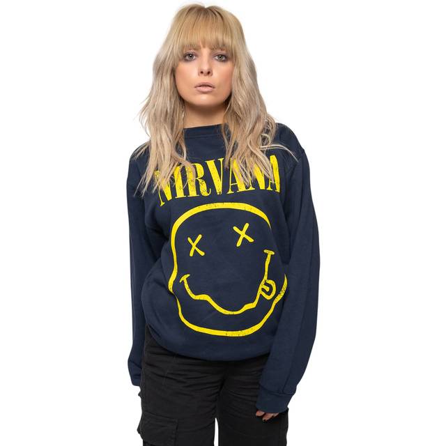 Nirvana - sweatshirts - unisex - large - long sleeves - n500z