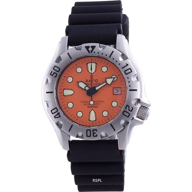 Ratio FreeDiver Professional 500M Sapphire Automatic 32BJ202A-BLK Men&#39;s Watch