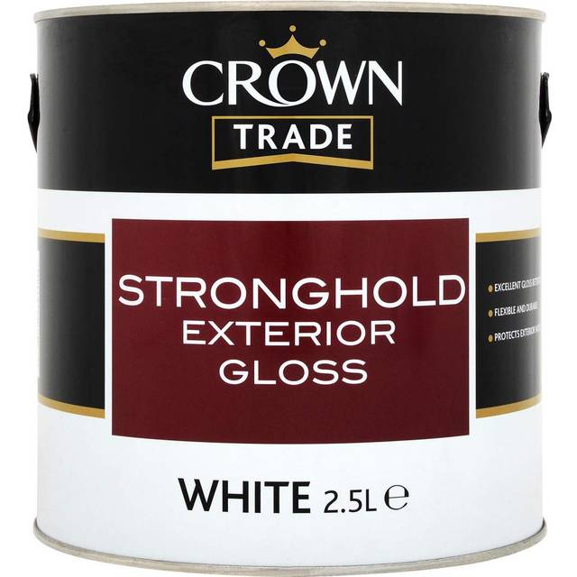Crown Trade - Stronghold Exterior Gloss White 2.5L