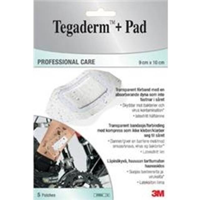 3M Tegaderm +Pad 9cm x 10cm, 5 st