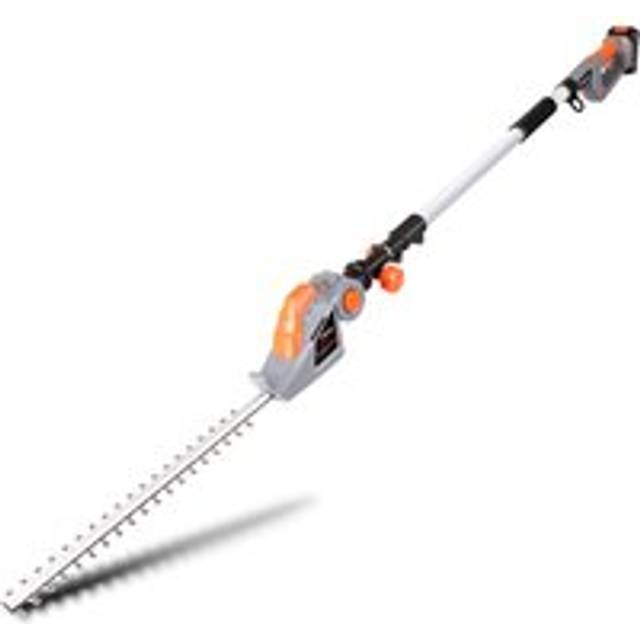 Skotek Cordless Electric Hedge Trimmer 20V With Telescopic Extendable Pole & Pivoting Head | Wowcher