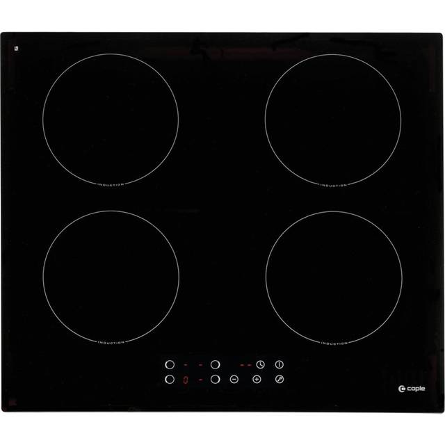 Caple 59cm Induction Black Glass Hob 13 Amp C841i