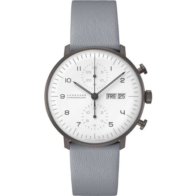 Junghans Watch Max Bill Chronoscope - White