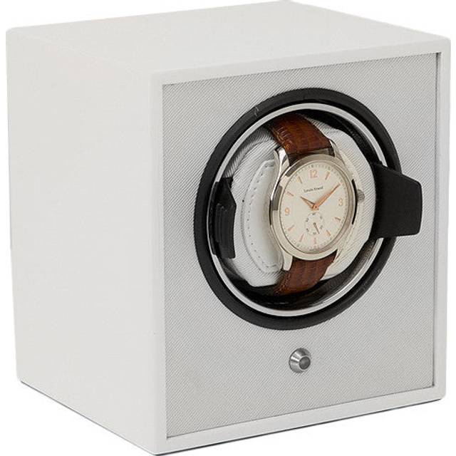 Wolf Watch Winder Lacquered Cubs Single White - Black