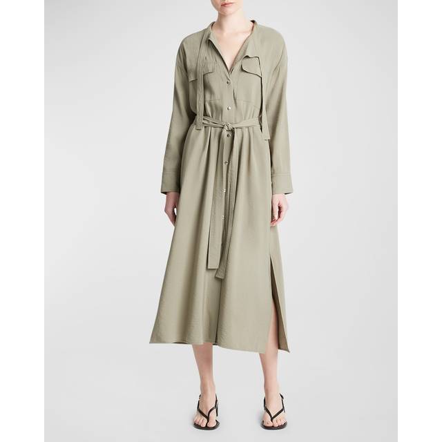 Vince Soft Utility Shirtdress