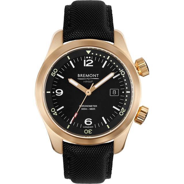 Bremont Armed Forces Bronze Argonaut Black