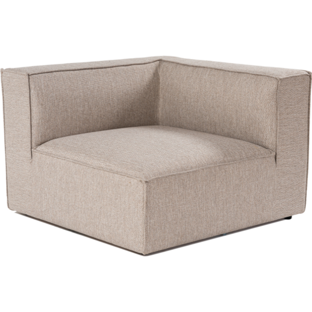Homitis - 1-sitsig soffaBlakely Right - Beige - Soffmoduler - Från Homeroom