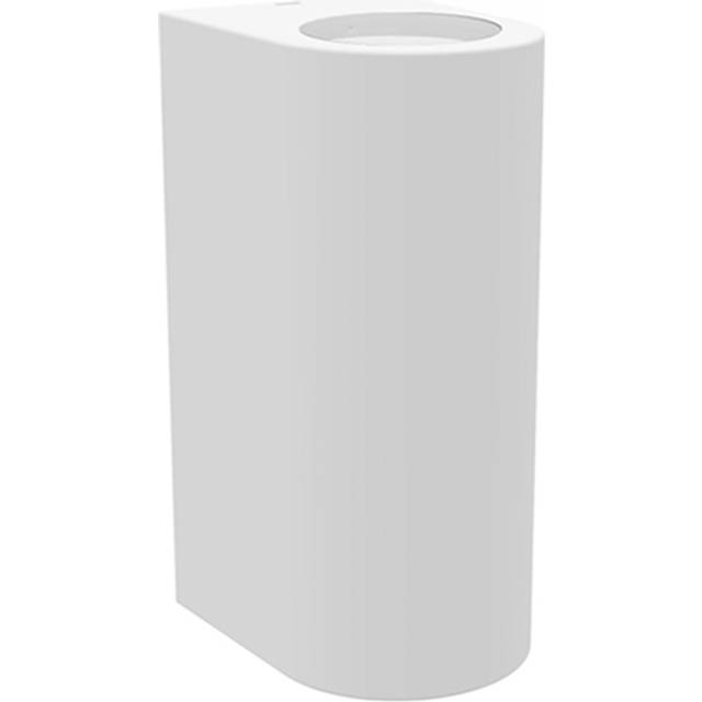 Kosnic Komi Twin GU10 Up/Down Cylinder Wall Light White