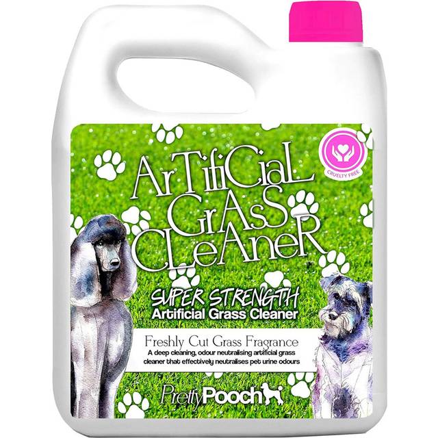 Artificial Fake Grass Cleaner Fresh Cut Grass Fragrance - Pink / 1l