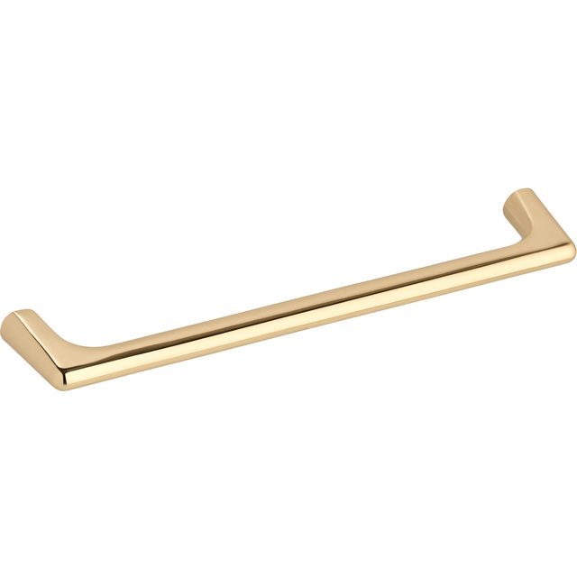 Highclere Cabinet/Drawer Handle - 160mm - Polished Brass (Gold) - Elite Knobs & Handles