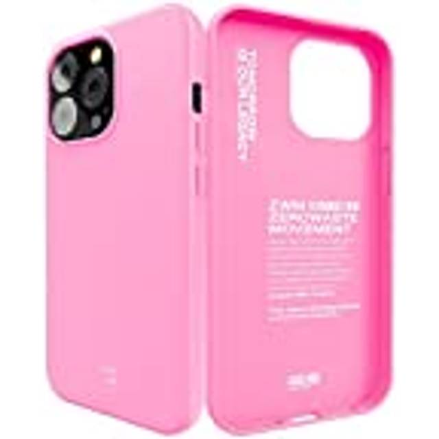 Mobilskal iPhone 13 Pro, Miljövänligt Mobilfodral Eco skal, Tunt och Skyddande, 100% Växtbaserade material, Komposterbart och Biologiskt nedbrytbart -ZWM™ DIRTY PINK DESIGN