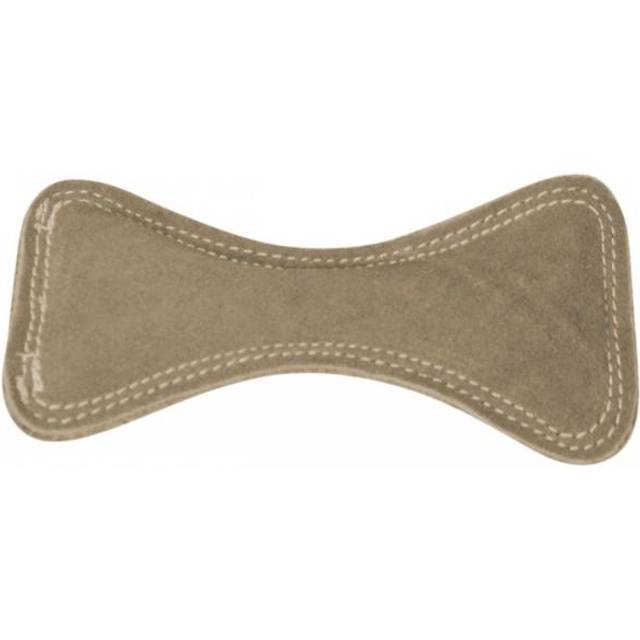 Benji & Flo Bone Eco Friendly Leather Rope Dog Toy S naturlig