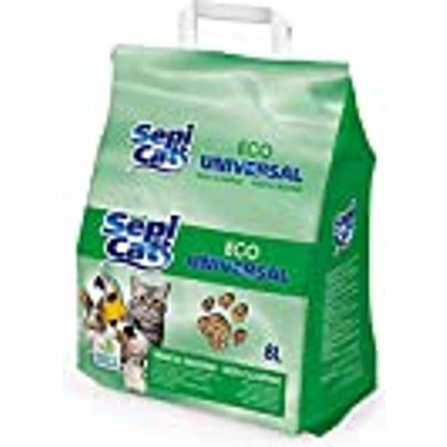 Global Träflis för katt 8 liter | Sepicat Eco Universal Wood Absorberande Pellets | Chip för kattsandlåda