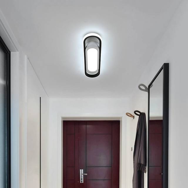 40Cm LED Flush Mount Light Ceiling Light - Natural (5cm H X 40cm W X 10cm D)