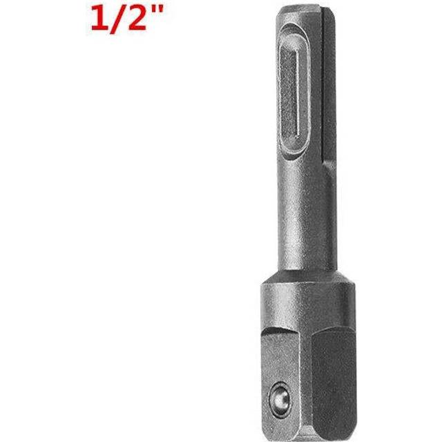 (1/2) 1/4 3/8 1/2 Inch SDS Socket Driver Adapter Drive Bit Drill Adapter Extension Adapter