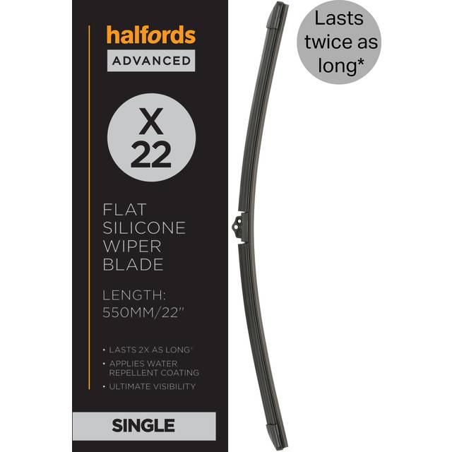 Halfords Advanced Silicone Wiper Blade X22 inch