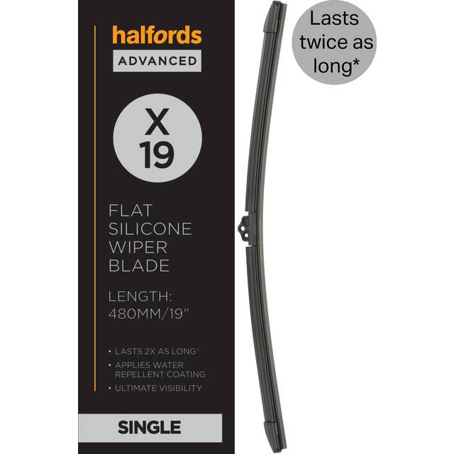 Halfords Advanced Silicone Wiper Blade X19 inch