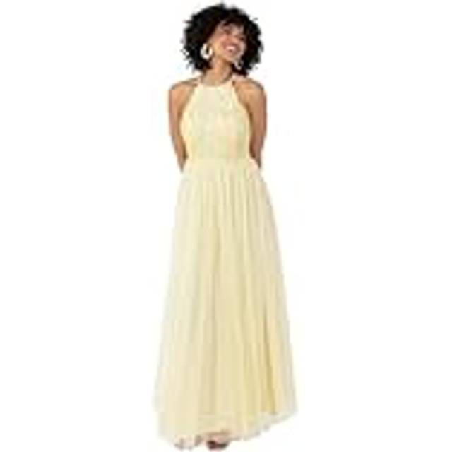 Maya Deluxe Halterneck Embellished Sequin Maxi Dress