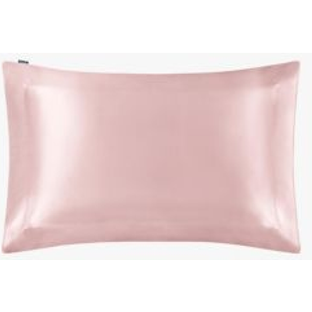 LILYSILK Silk Pillow Case UK Reduce Friction On Hair Luxury 25 Momme Oxford Envelope Silk Pillowcase Pink Standard(50 x 75cm)