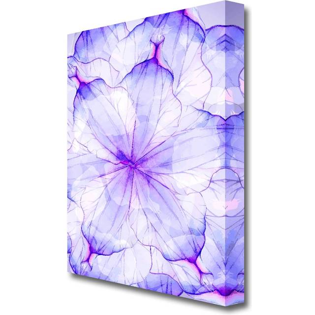 &#39;Whisper 3 Flowers&#39; Graphic Art Print on Canvas (50.8 cm H x 35.6 cm W)