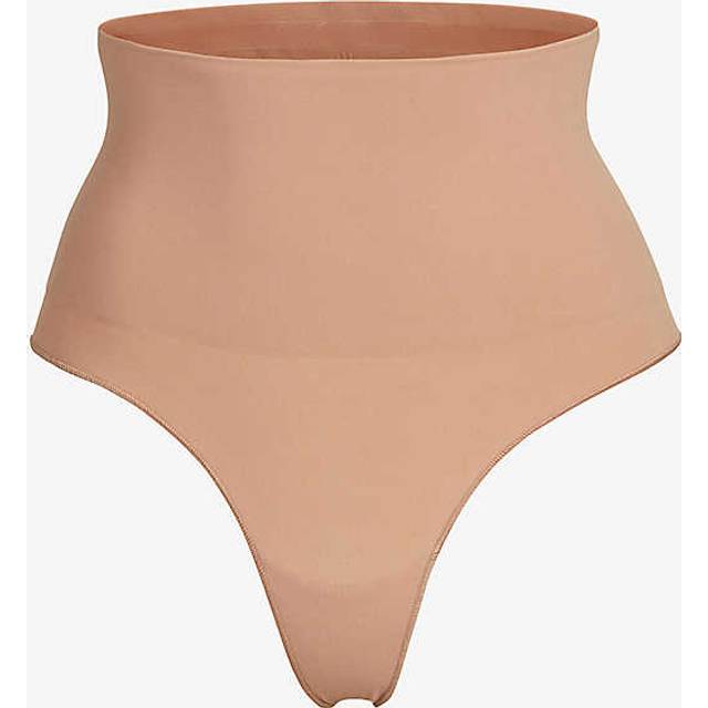 SKIMS High-Waisted Thong | Medium Neutral | Small | Core Control - Ochre
