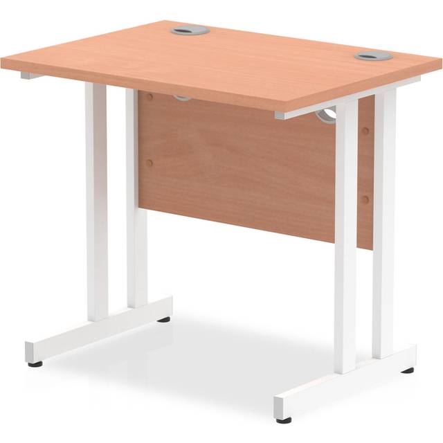 Ladajah Commercial Use Rectangular Computer Desk - Beech (73cm H x 80cm W x 60cm D)