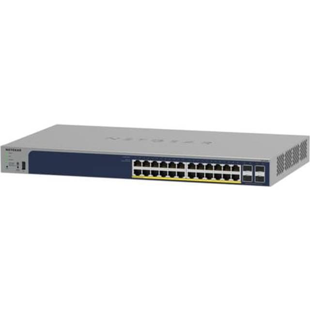 Netgear GS728TP v2 24 Port Gigabit PoE+ 4x SFP Smart Managed Layer 3 S