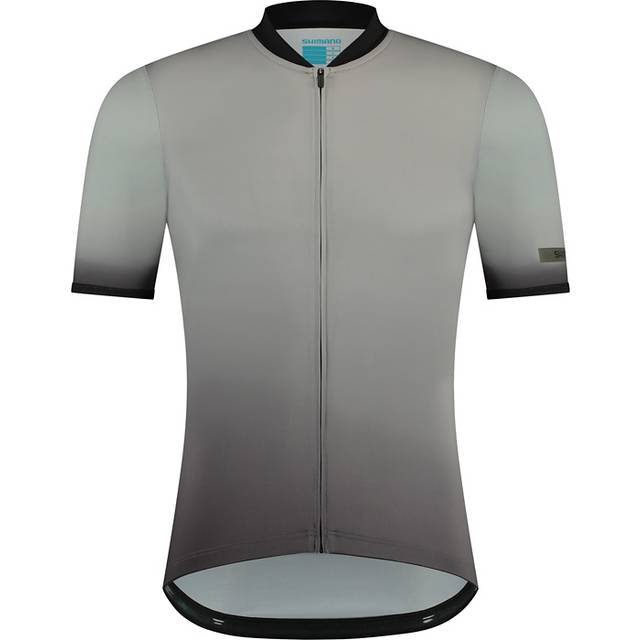 Shimano Evolve Avventura Short Sleeves Jersey Cykeltrikå Storlek L Färg grå