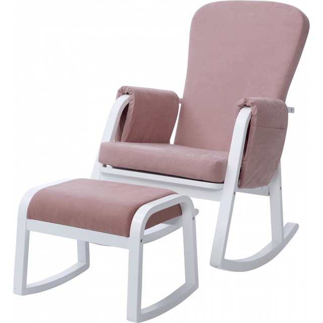 Ickle Bubba Dursley Rocking Chair - Blush Pink