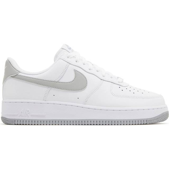 Nike – Air Force 1 '07 Men's – Vita och grå sneakers för män-Vit/a